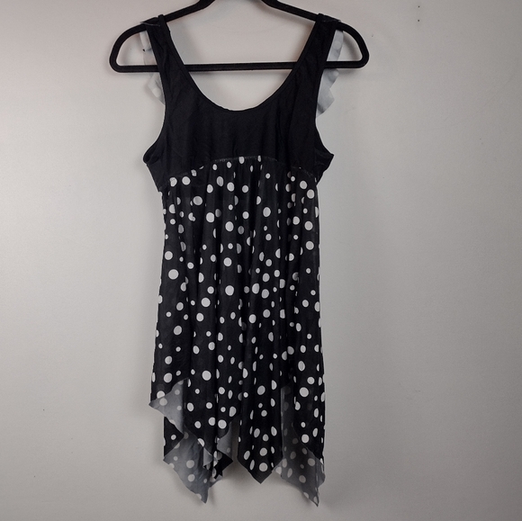 Polka Dot Swimsuit Coverup - Picture 3 of 12